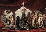 The Modena Triptych (back panels) by El Greco